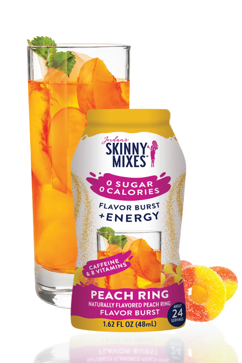 Peach Ring Energy Flavor Burst Skinny Syrup | Erickson & Co. Mercantile